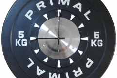 DUMBBELL CLOCK 20” Diameter